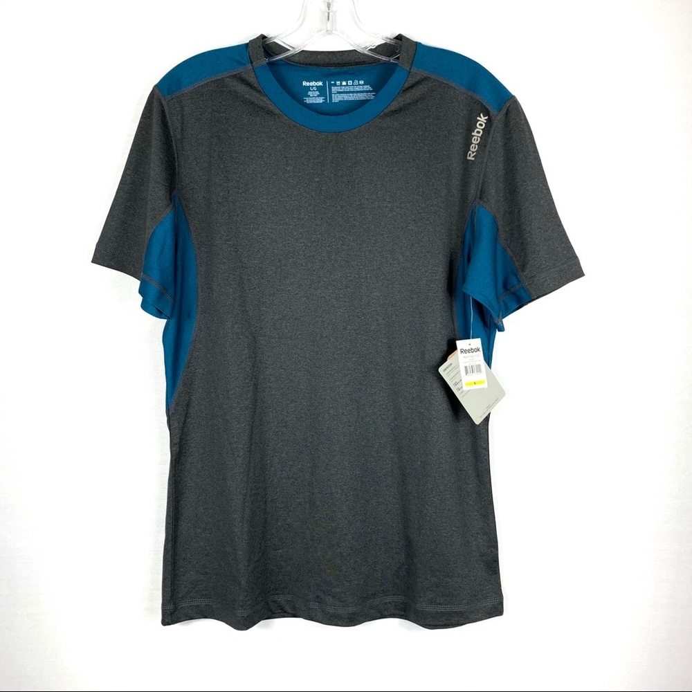 NWT Reebok Short Compression sleeve tee
